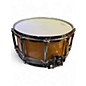 Used Pearl 6.5X14 Free Floating Snare Natural Drum thumbnail