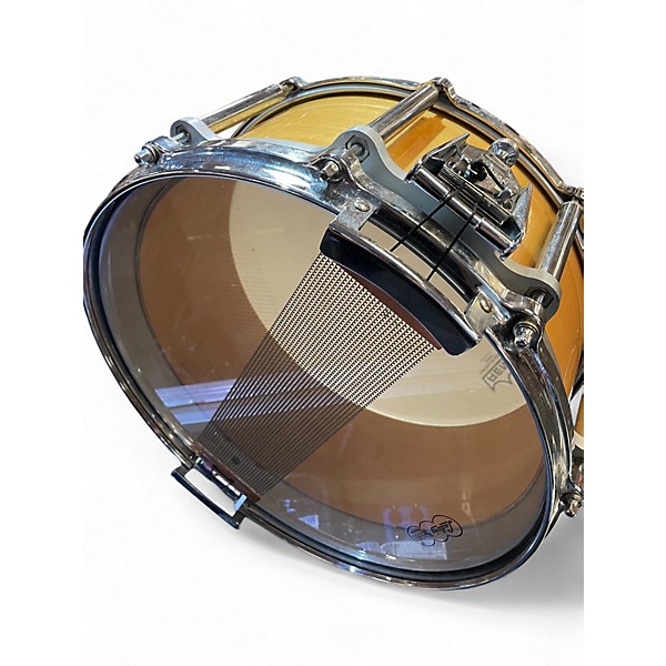 Used Pearl 6.5X14 Free Floating Snare Natural Drum