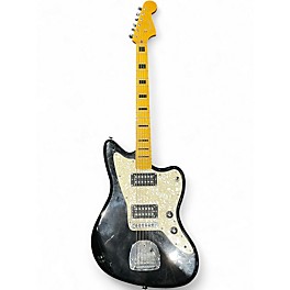 Used Fender Modern Player Jazzmaster Black Solid Body Electric Guitar