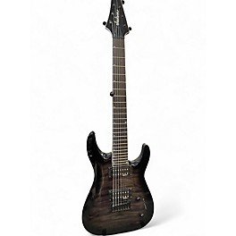 Used Jackson JS22-7 Dinky 7 String Black Solid Body Electric Guitar
