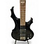 Used ESP F104 Black Electric Bass Guitar