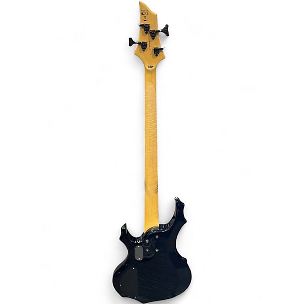 Used ESP F104 Black Electric Bass Guitar