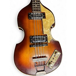 Vintage 1968 Hofner 500/1 Violin Sunburst Electric Bass Guitar