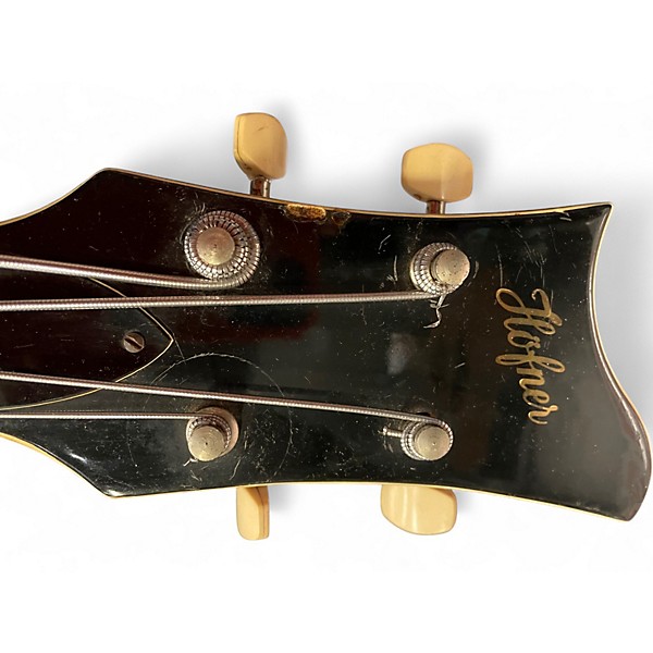Vintage 1968 Hofner 500/1 Violin Sunburst Electric Bass Guitar