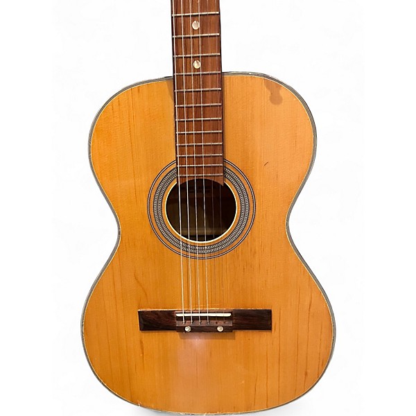 Used 1970s Kawai M38 natural Acoustic Guitar
