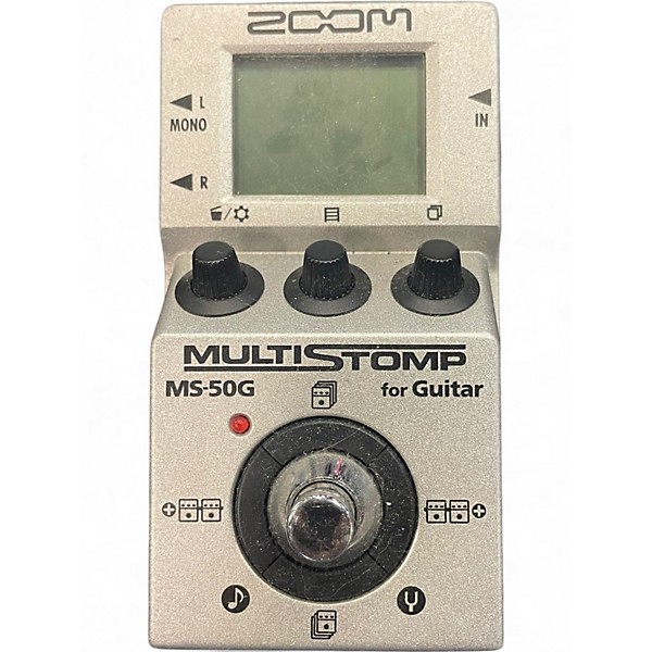 ★美品・中古★ZOOM MULTISTOMP MS-50G Zoom MS50G Multi-Effects Guitar Effect Pedal for sale online
