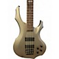 Used Esp Ltd F204 Silver Electric Bass Guitar