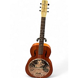 Used Gretsch Guitars G9200 Boxcar Round Neck Natural Resonator Guitar