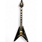 Used Gibson CUSTOM SHOP FLYING V Ebony Solid Body Electric Guitar thumbnail