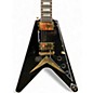 Used Gibson CUSTOM SHOP FLYING V Ebony Solid Body Electric Guitar
