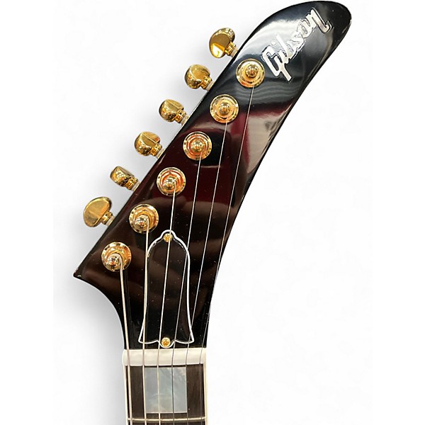 Used Gibson Explorer Custom Ebony Solid Body Electric Guitar