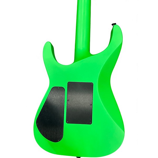 Used Jackson American Series Soloist SL3 Satin Slime Green Solid Body Electric Guitar
