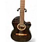 Used Ibanez GA35TCE Black Classical Acoustic Electric Guitar