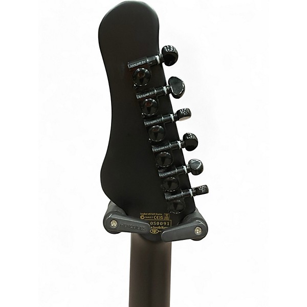 Used Schecter Guitar Research Ultra VI Black Solid Body Electric Guitar