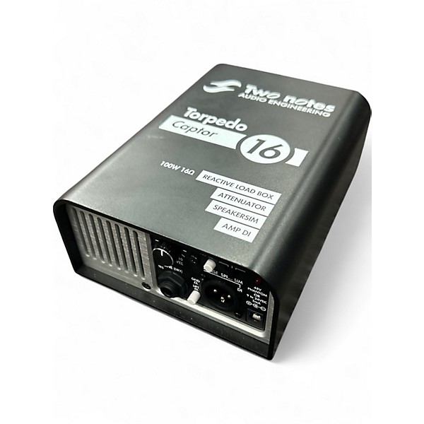 Used Two Notes AUDIO ENGINEERING Torpedo CAPTOR 8 Reactive Loadbox DI Attenuator 8-ohm Power Attenuator