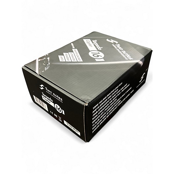 Used Two Notes AUDIO ENGINEERING Torpedo CAPTOR 8 Reactive Loadbox DI Attenuator 8-ohm Power Attenuator