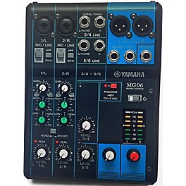 Used Yamaha MG06 Powered Mixer