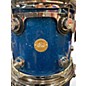 Used DW 5 Piece Collector's Series blue sparkle Drum Kit