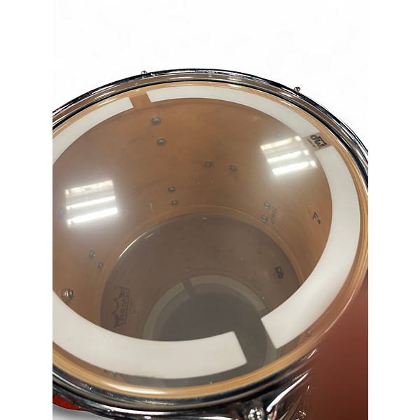 Used DW 5 Piece Collector's Series blue sparkle Drum Kit