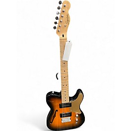 Used Squier PARANORMAL SERIES CABRONITA TELECASTER THINLINE 2 Tone Sunburst Hollow Body Electric Guitar
