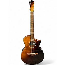 Used Ibanez AEWC32FM AUTUMNAL SUNSET FADE Acoustic Electric Guitar