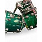 Used Premier 4 Piece genista 4 piece Emerald Green Drum Kit