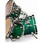 Used Premier 4 Piece genista 4 piece Emerald Green Drum Kit