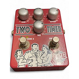 Used BBE Two Timer Dual Analog Delay Effect Pedal