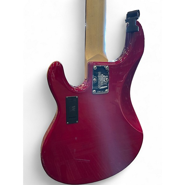 Used Ernie Ball Music Man Stingray HH 5 String Trans Red Electric Bass Guitar