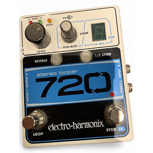 Used Electro-Harmonix 720 Stereo Looper Pedal