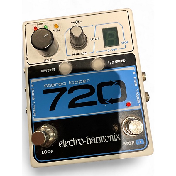 Used Electro-Harmonix 720 Stereo Looper Pedal