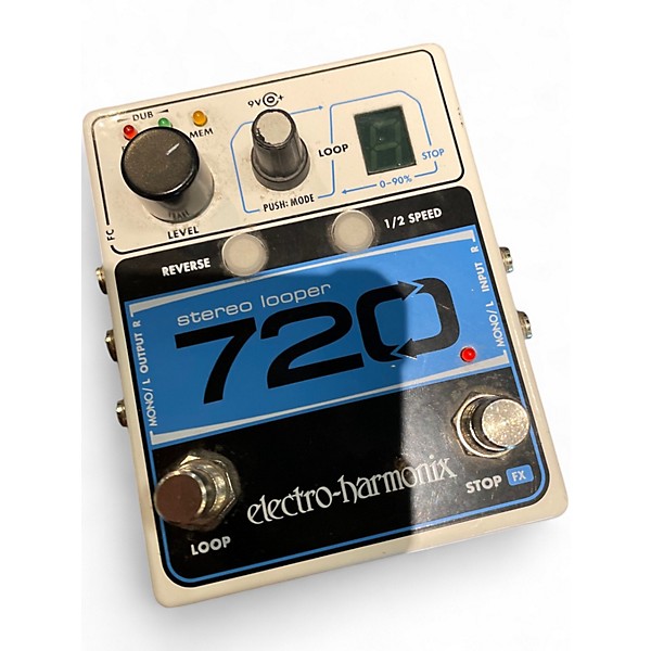 Used Electro-Harmonix 720 Stereo Looper Pedal