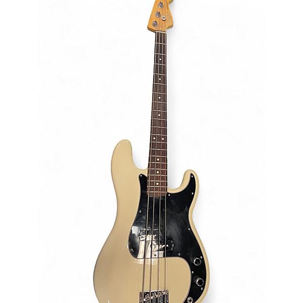 Used 2015 Fender American Standard Precision Bass Cream Electric Bass Guitar