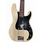 Used 2015 Fender American Standard Precision Bass Cream Electric Bass Guitar