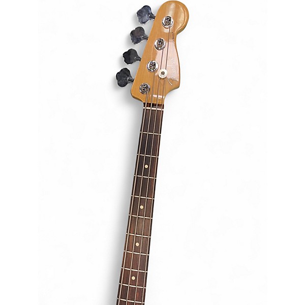 Used 2015 Fender American Standard Precision Bass Cream Electric Bass Guitar
