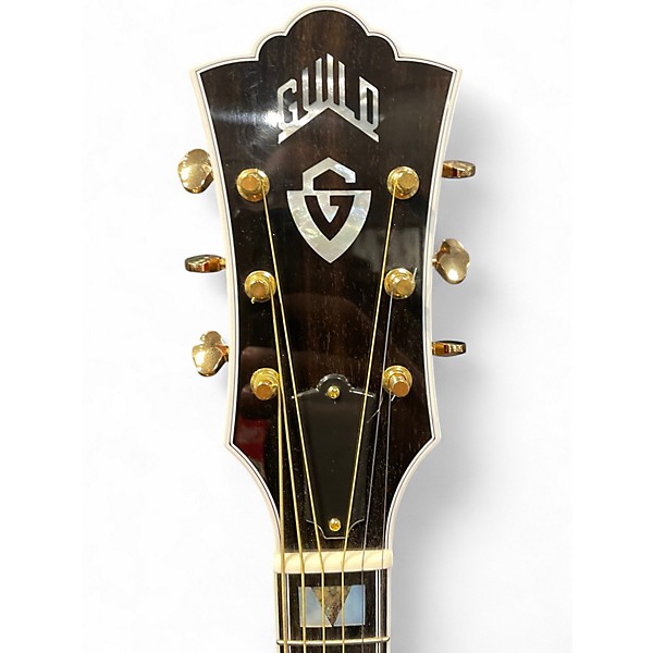 Used Guild F-55 Natural Acoustic Guitar