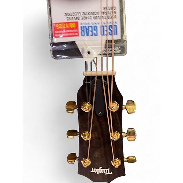 Used Taylor 214CE Deluxe Natural Acoustic Electric Guitar