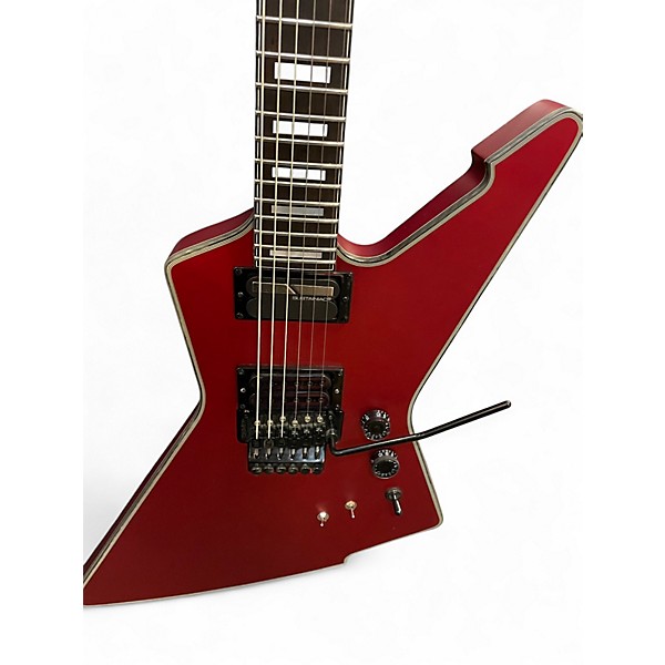 Used Schecter Guitar Research E1FRS RED Solid Body Electric Guitar