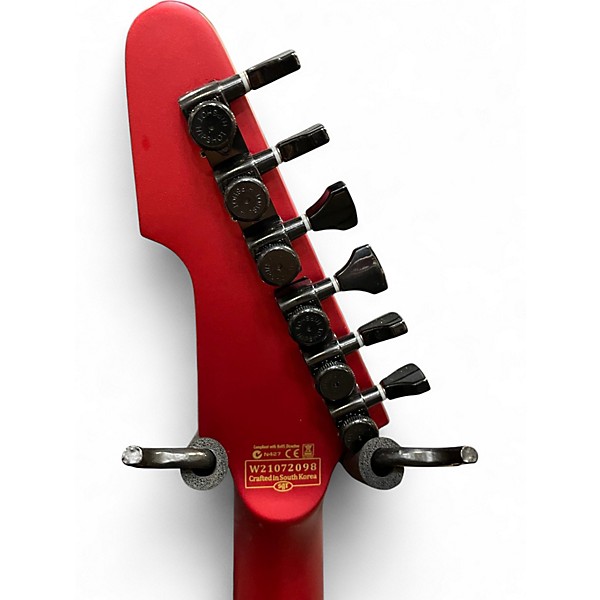 Used Schecter Guitar Research E1FRS RED Solid Body Electric Guitar