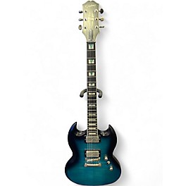 Used Epiphone SG Prophecy Custom GX Blue Burst Solid Body Electric Guitar