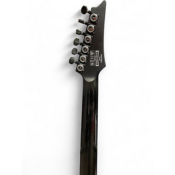 Used Ibanez RGRTB621 Satin Black Solid Body Electric Guitar