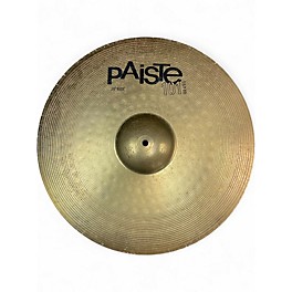 Used Paiste 18in 101 brass ride Cymbal