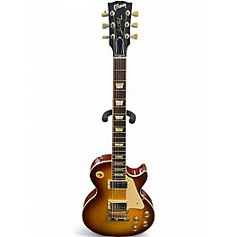 Used Gibson Les Paul Traditional 2 Tone Sunburst Solid Body Electric Guitar