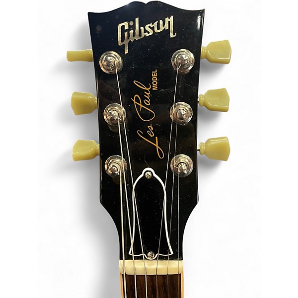 Used Gibson Les Paul Traditional 2 Tone Sunburst Solid Body Electric Guitar