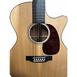Used Martin GPC12PA4 Natural 12 String Acoustic Electric Guitar