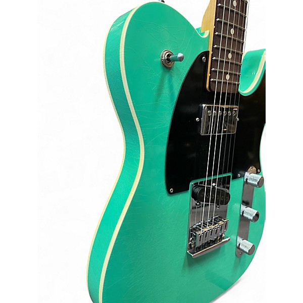 Used Fender custom shop 62 telecaster closet classic relic teal Solid Body Electric Guitar