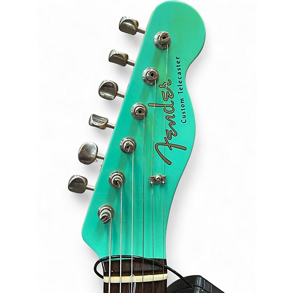 Used Fender custom shop 62 telecaster closet classic relic teal Solid Body Electric Guitar