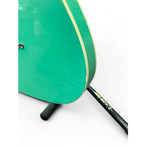 Used Fender custom shop 62 telecaster closet classic relic teal Solid Body Electric Guitar