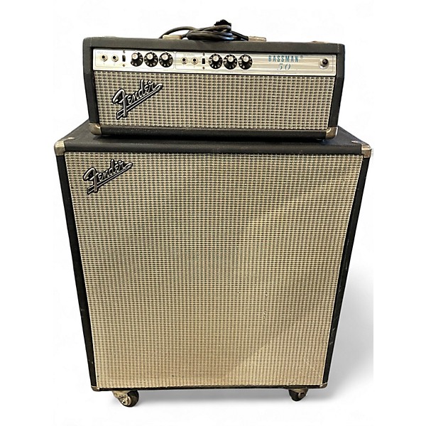 Vintage 1970s Fender BASSMAN 50 HEAD AND CAB Bass Cabinet
