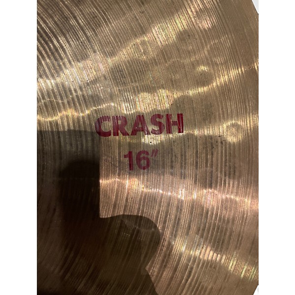 Used Paiste 16in 2002 Crash Cymbal
